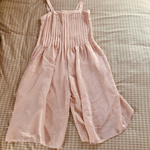 Silk Tibi soft nude color jumpsuit - Picture 6 of 9